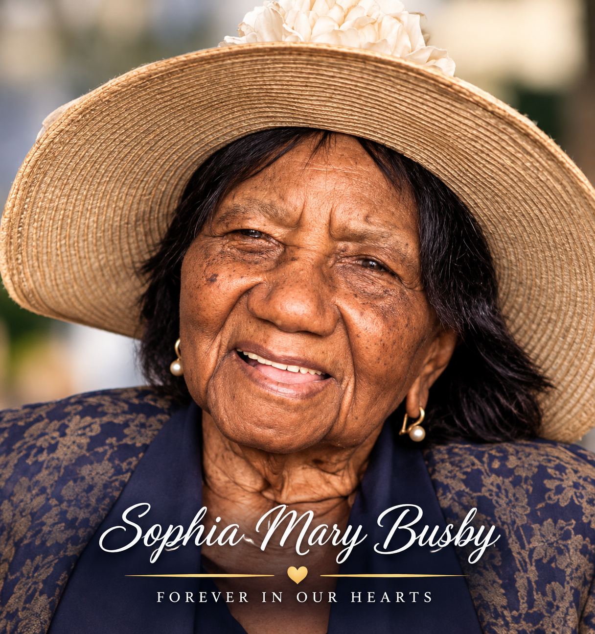 Portrait of Sophia Mary Busby